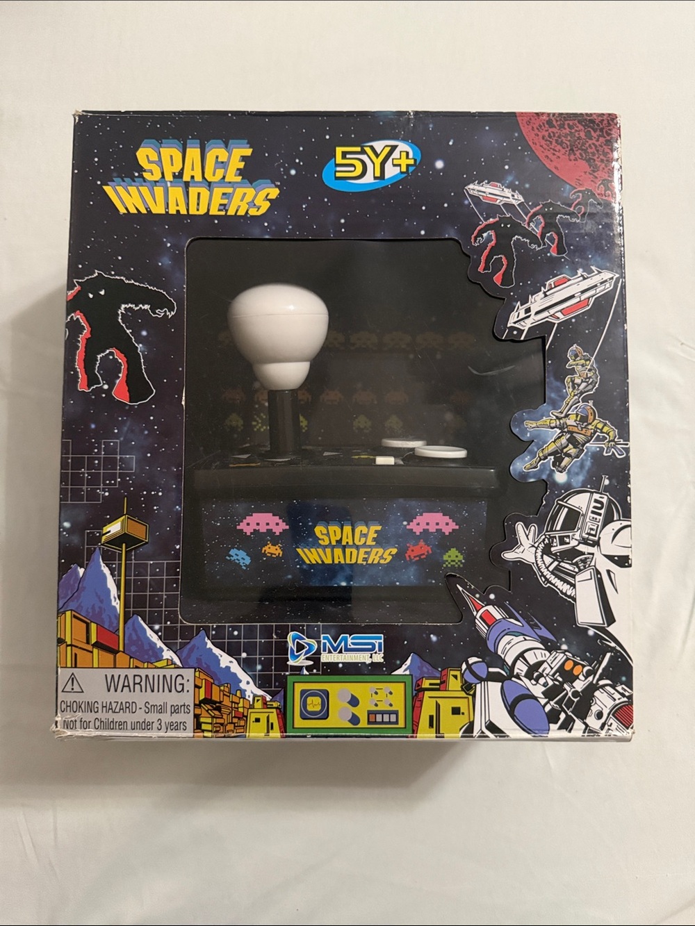 Retro Arcade Joystick - Black and White
